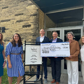 Central National Bank Donates $25,000 to Shepherd’s Crossing 25th Anniversary Campaign